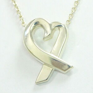 Tiffany Co Loving Heart Necklace Silver Accessory